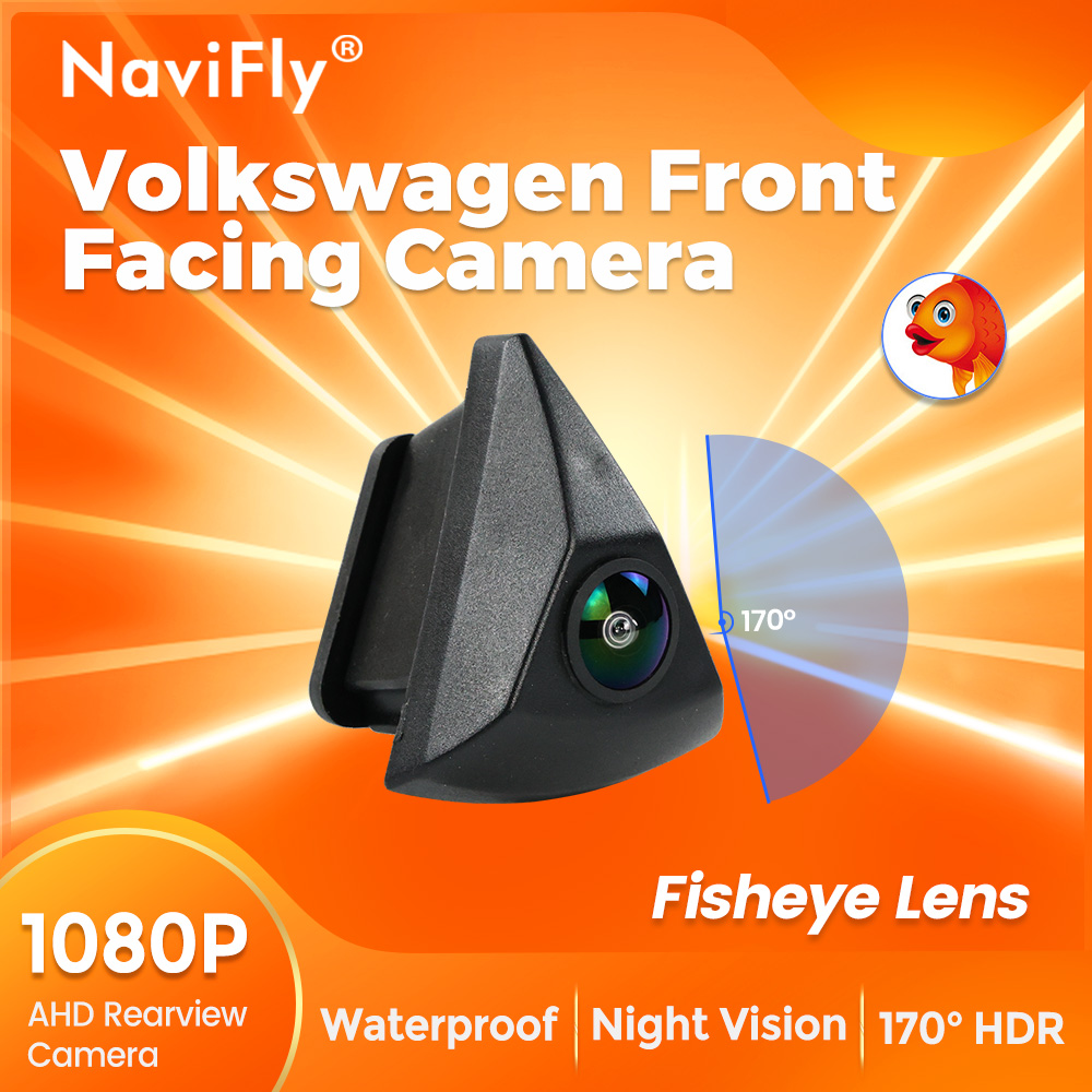 VW embleem camera aan de voork - Golf Equipment Used recensie en prijs